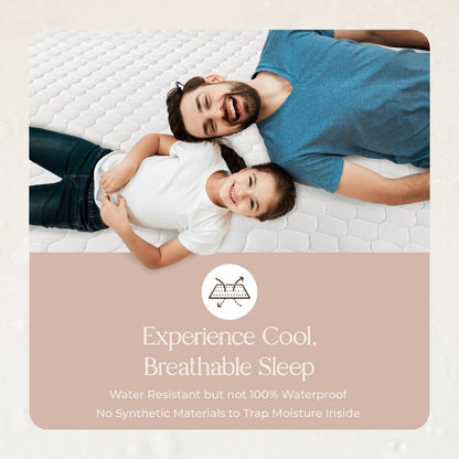 100% Cotton Organic Mattress Pad