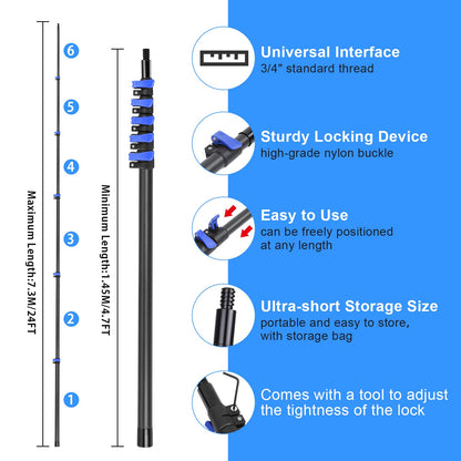 30 Foot High Ceiling Duster Kits with 4.7