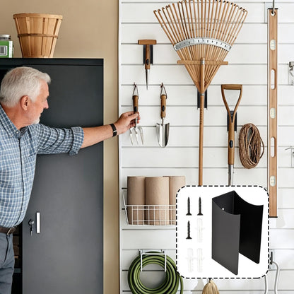 Tool Organizer Wall Mount 2 Pieces Steel Anti