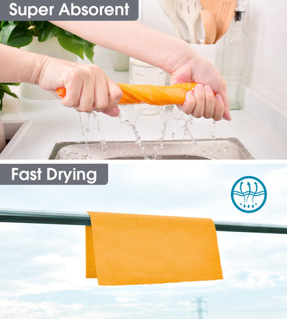 Microfiber Cleaning Cloth Roll (100 Count)