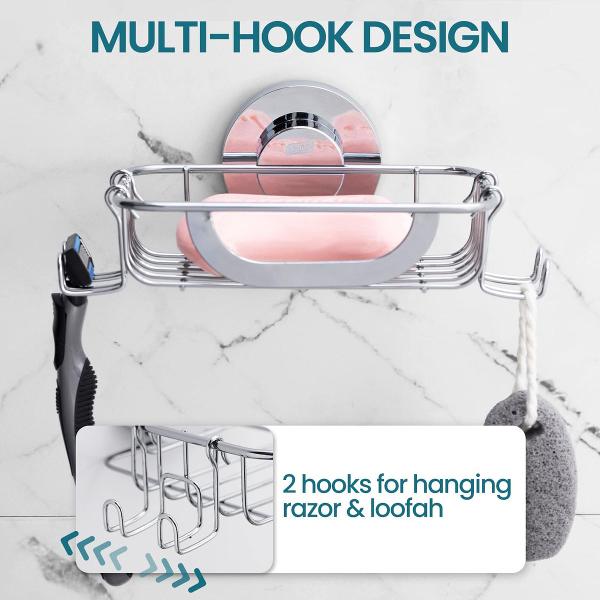 Soap Dish Bar Soap Holder Suction Cup
