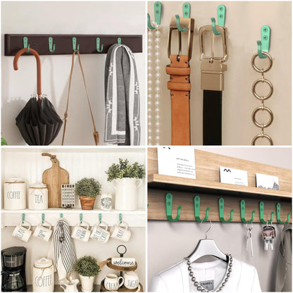 20 Pack Coat Hooks for Hanging (20 Count)