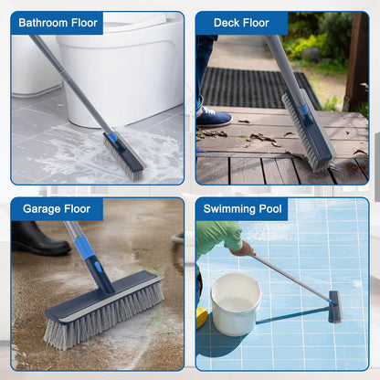 Deck Brush with 56" Long Handle