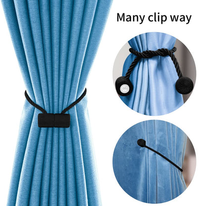 18 Inch Strong Magnetic Curtain Tiebacks (4 Count)