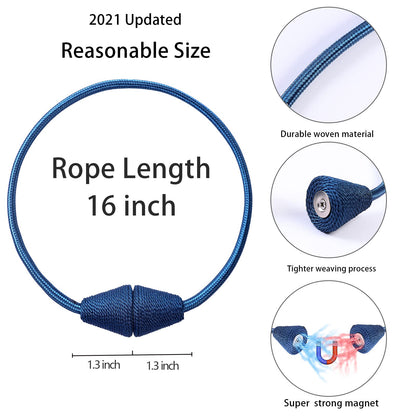 2 PCS Magnetic Curtain Tiebacks (2 Count)