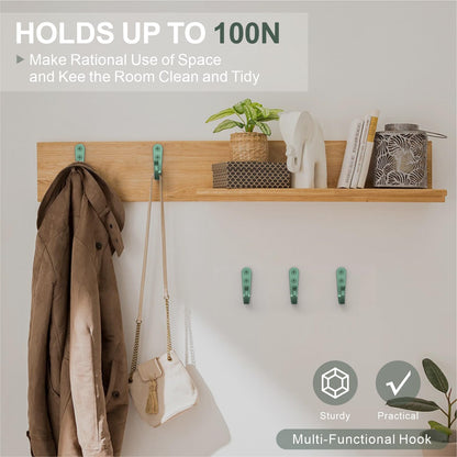 20 Pack Coat Hooks for Hanging (20 Count)