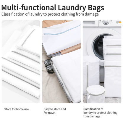 3 Pack Small Mesh Laundry Bags by MDSXO (3 Count)