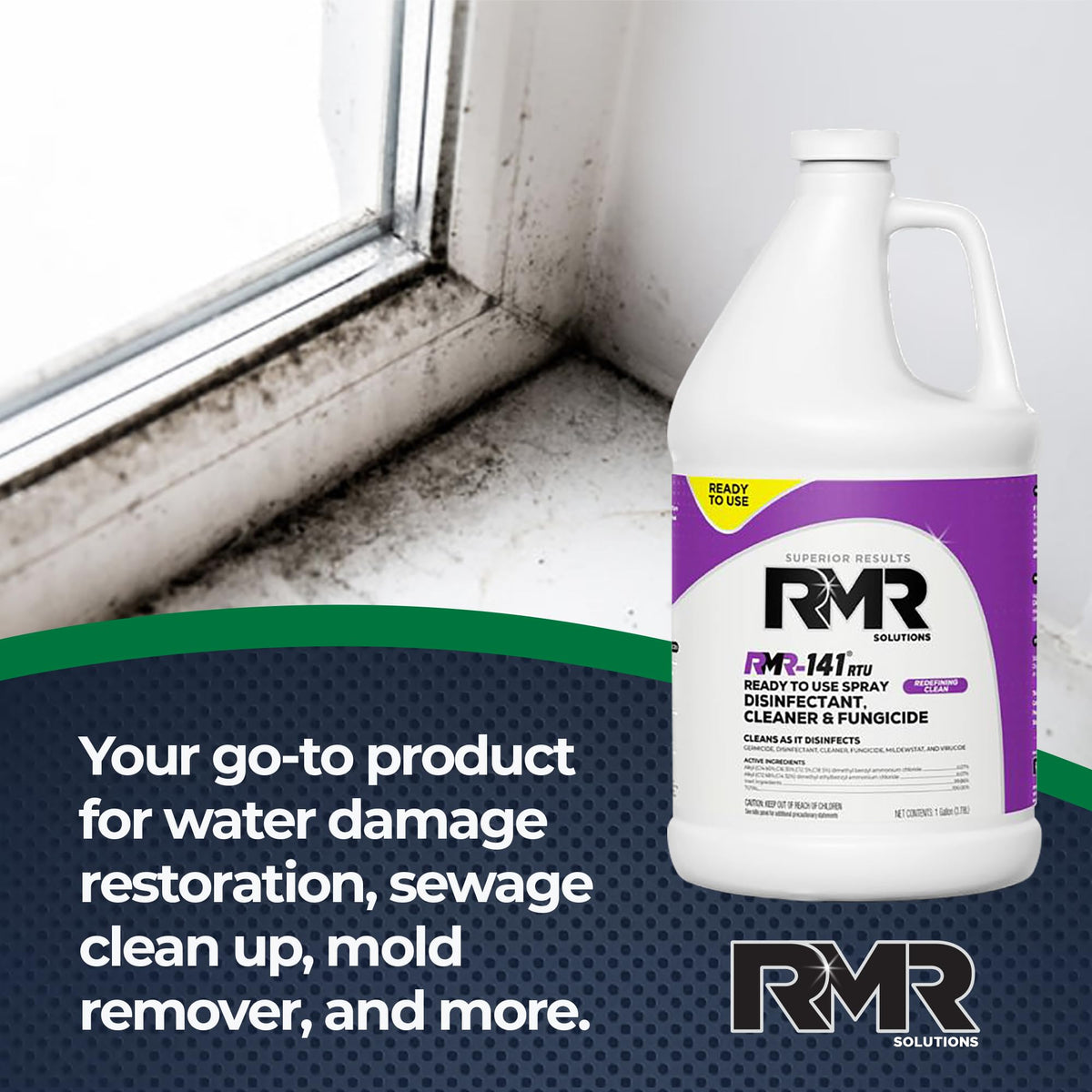 RMR 141 EPA Registered Mold and Mildew Killer (512 Fl Oz)