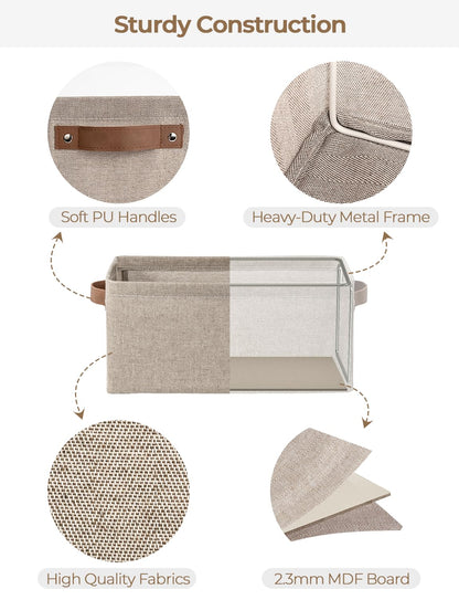 Narrow Storage Bins (2 Count)