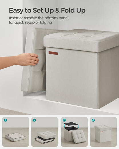 Small Storage Ottoman