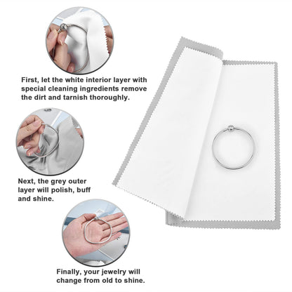 Silver Polishing Cloth (4 Count)