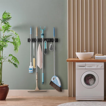 Mop and Broom Holder Wall Mount