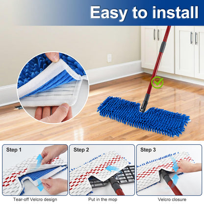 Mop Heads Replacements for Ocedar 3 (3 Count)