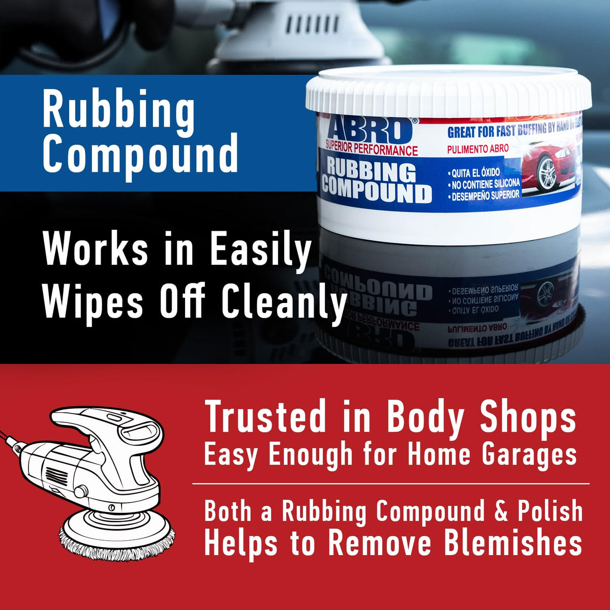 Rubbing Compound 10 oz (10 Ounce)