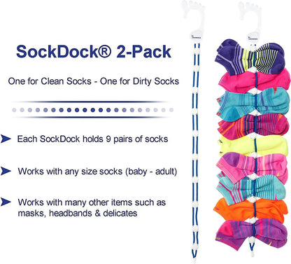 2 Pack Sock Laundry Tool