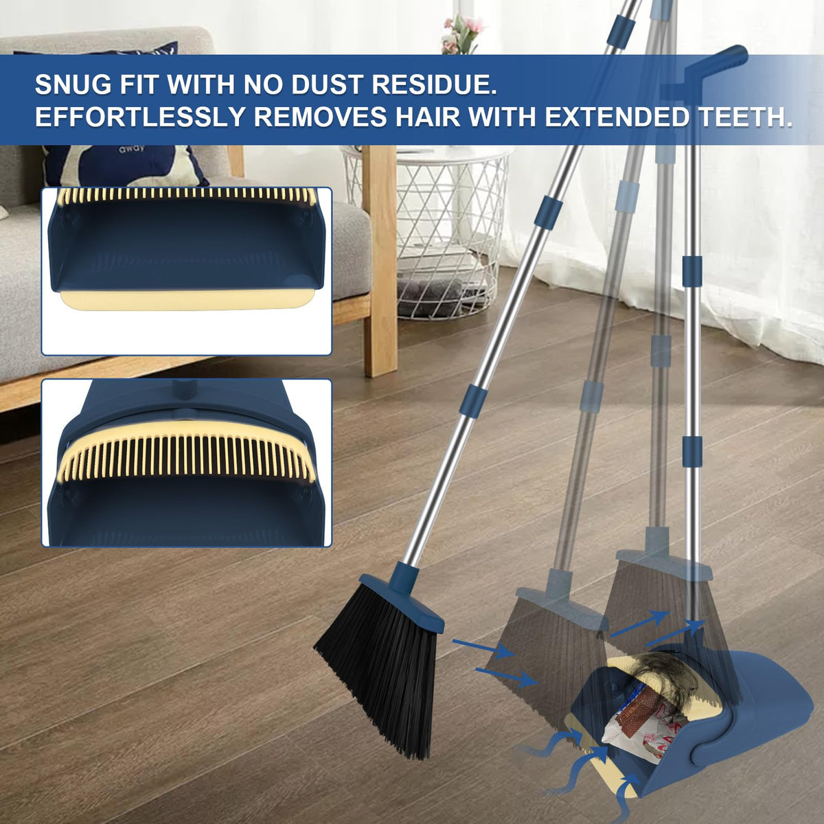 Broom and Dustpan Set