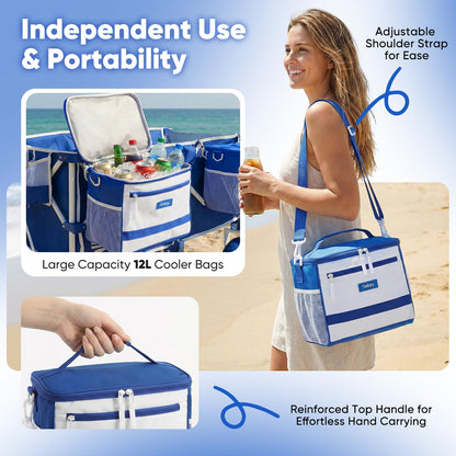 Heavy Duty Beach Wagon with 9" Big Sand