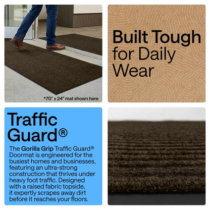 Waterproof Traffic Guard Door Mat (14.9995 Sq Ft)