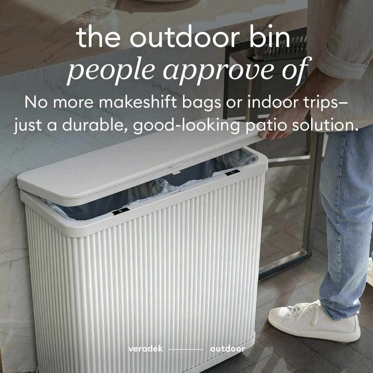 Tambour Waste Bin