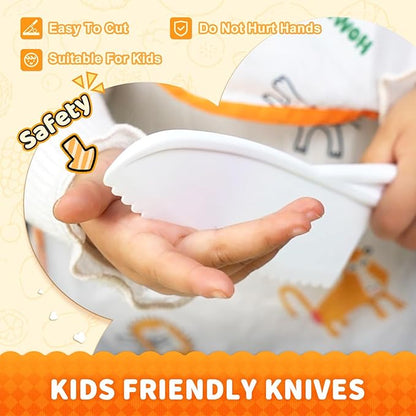17PCS Montessori Toys Real Cooking Set for Kids Ages 3-6 - Kitchen Toys for Toddlers with Safe Knives, Cutting Board & Utensils - Learning Educational Pretend Play