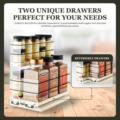 Combo Spice Rack Drawer