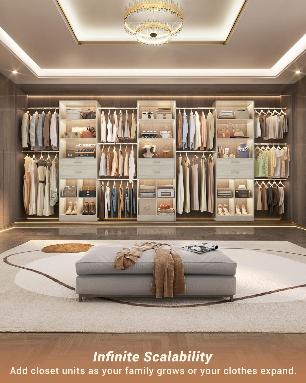 Small Closet System (6 Count)