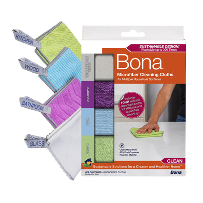 Microfiber Cleaning Cloths Multipack (4 Count)