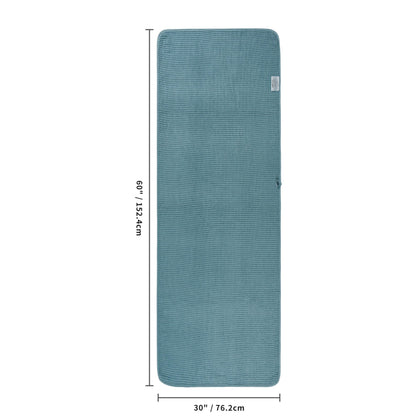 430 GSM Poly Blend Microfiber Quick Dry Waffle Bath Towel (4 Count)