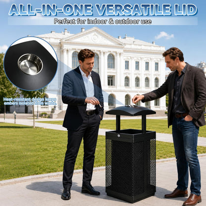 Outdoor Trash Can Commercial