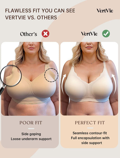 Seamless Jelly Bra No Underwire Supportive Bralette