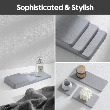 3PCS Bathroom Sink Vanity Trays (3 Count)
