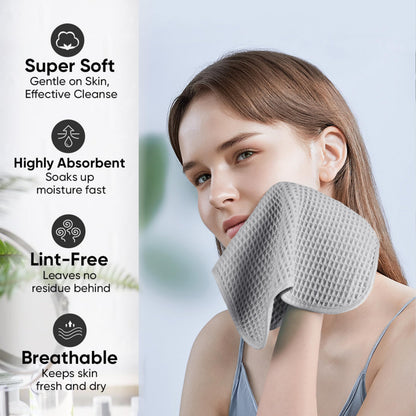 ber Waffle Face Towels (2 Count)