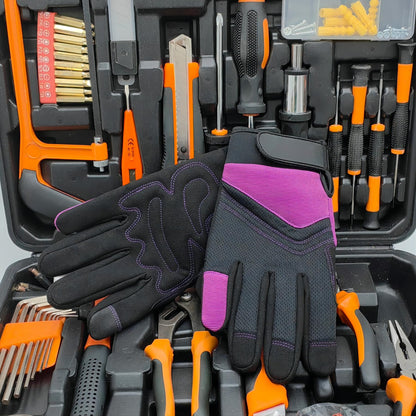 2 Pairs Work Gloves Women