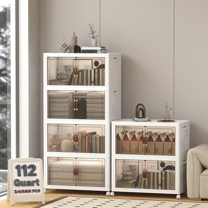 672QT Lockable Plastic Storage Bins