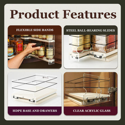 Combo Spice Rack Drawer
