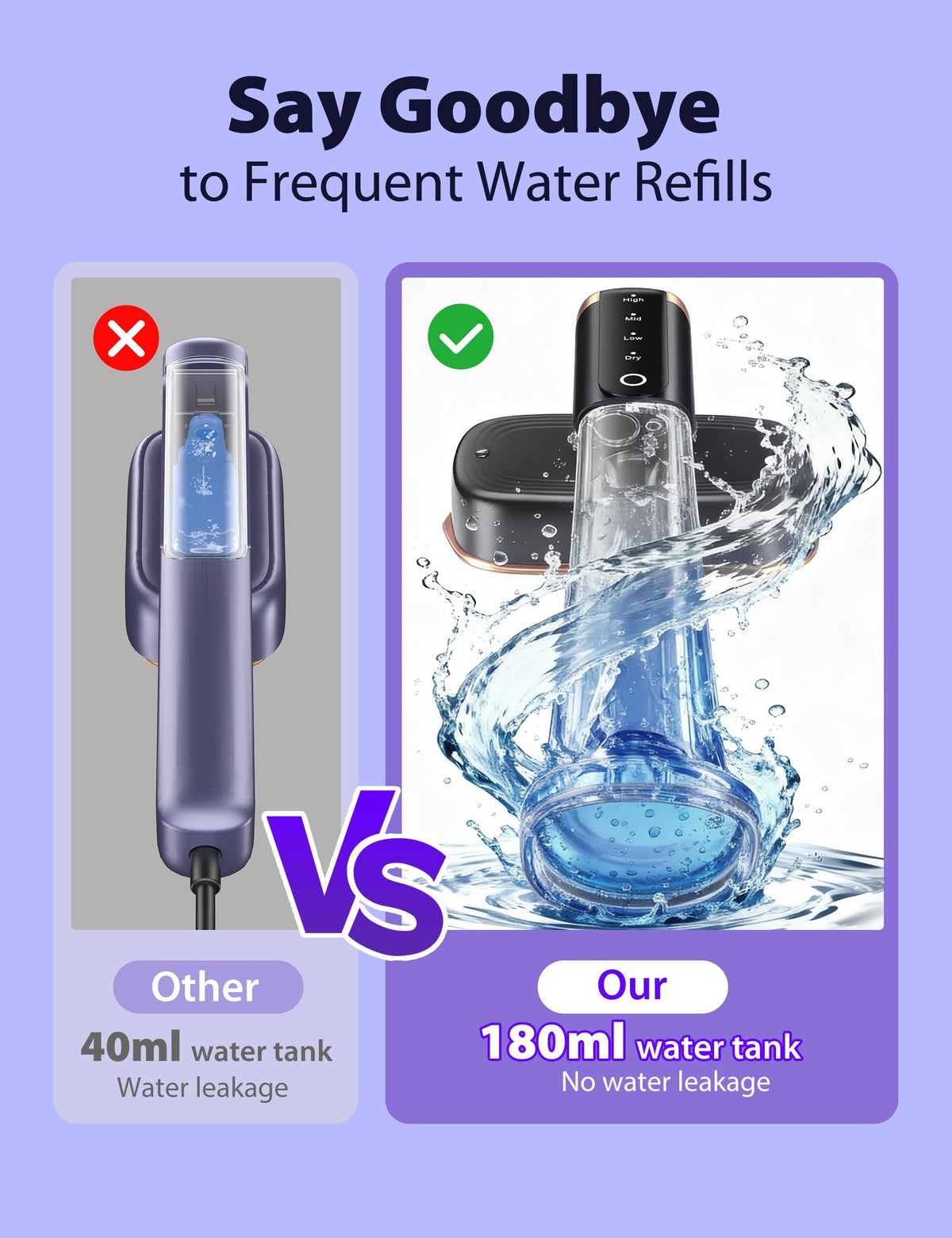 Steamer for Clothes Portable 2
