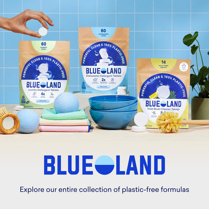 100% Plastic Free Laundry Detergent Tablets (60 Count)