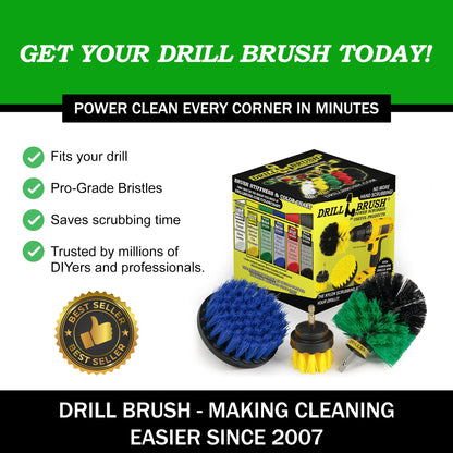 Cordless Power Spin Scrubber Drill Attachment