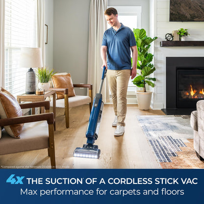 Litening Cordless Upright Vacuum with Hair Eliminator Nozzle