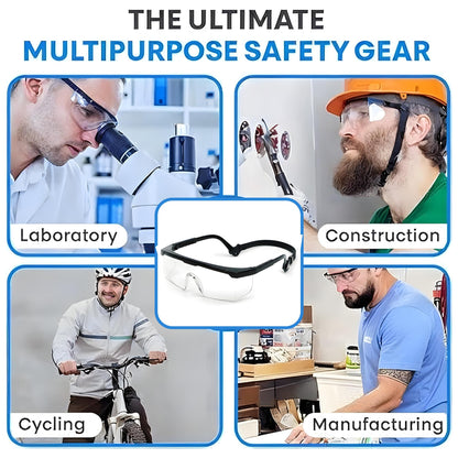 12 Pack Safety Glasses for Men & Women (12 Count)