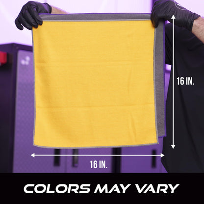 Microfiber Cleaning Cloth for Car Wax Removal (3 Count)