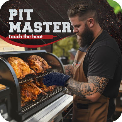 XL Silicone Smoker BBQ Gloves (2 Count)