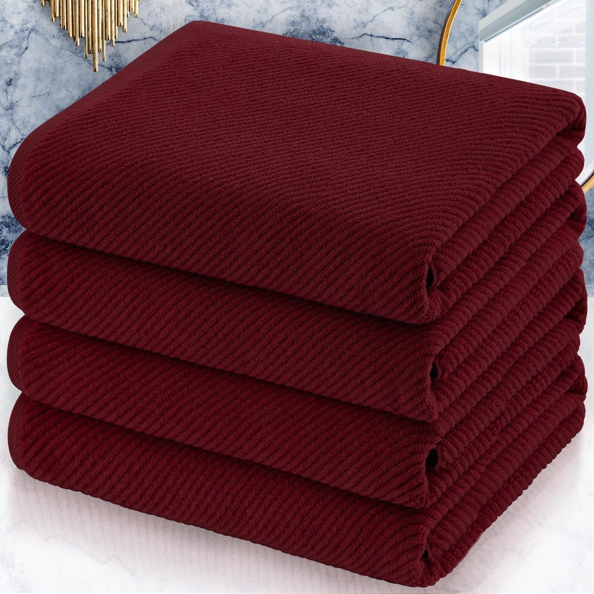 Bath Towels 4PC (4 Count)
