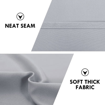 Blackout Curtains for Bedroom Living Room 38 x 84 Inch Long 2 Panels (2 Count)