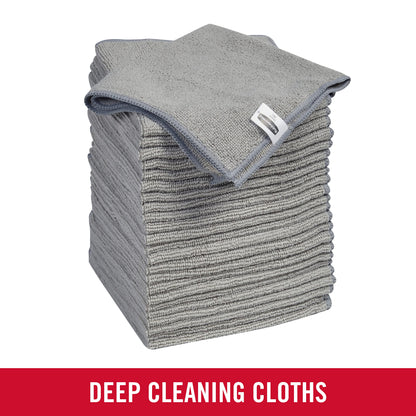 All Purpose Microfiber Cleaning Cloth Towels (50 Count)