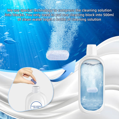 10 Bottles Compatible with Tineco Cleaning Solution Pet 500ml Per Bottle Lavender Scents Floor Cleaner Compatible with All Robot Vacuums with Mopping and Cordless Wet (169 Ounce)