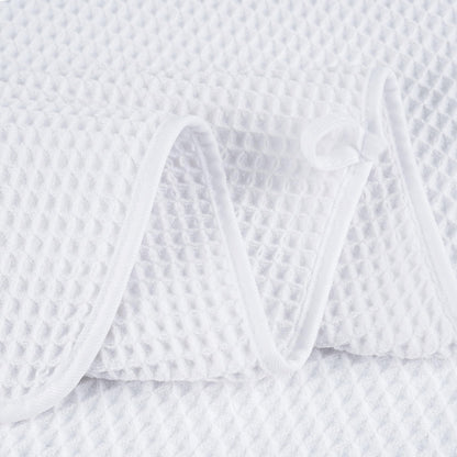 430 GSM Poly Blend Microfiber Quick Dry Waffle Bath Towel (4 Count)