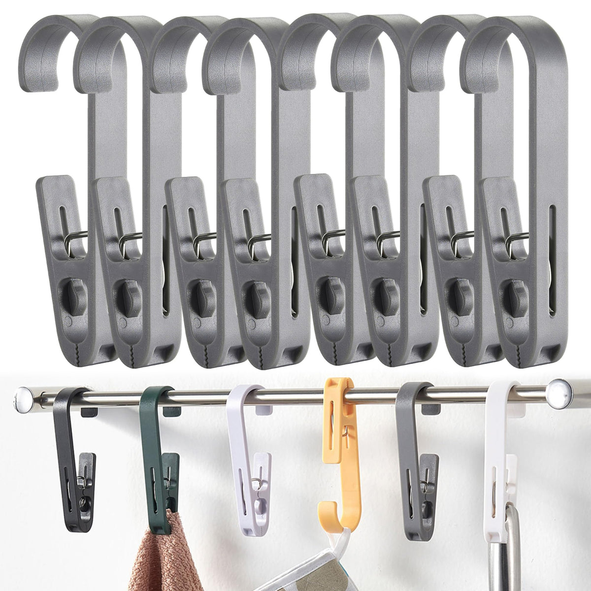 Clothes Pins Heavy Duty Outdoor (8 Count)