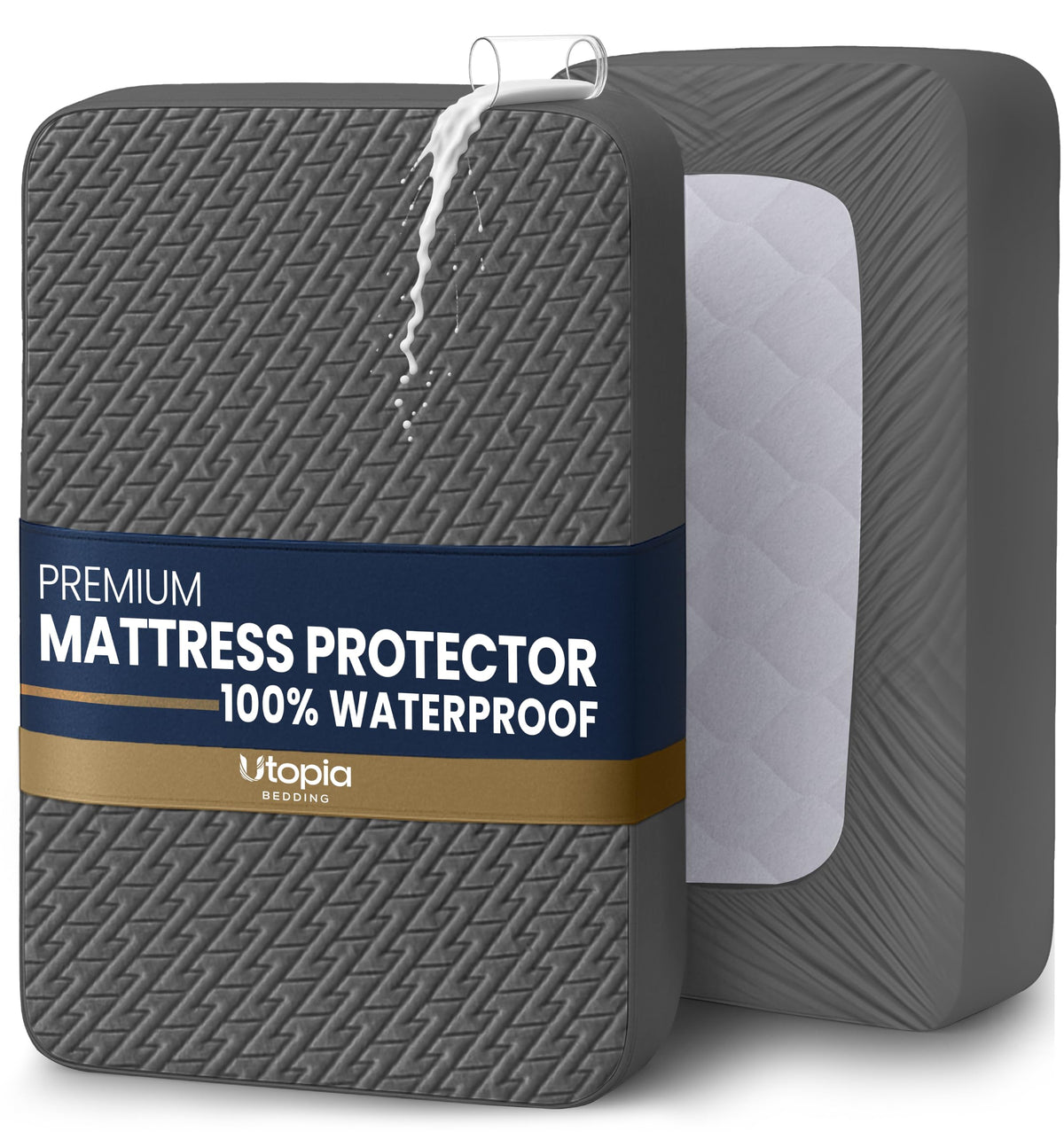 Premium Waterproof Mattress Protector Full Size