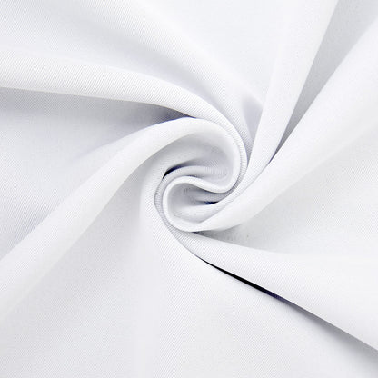 White Curtains 72 Inch Length for Living Room (2 Count)